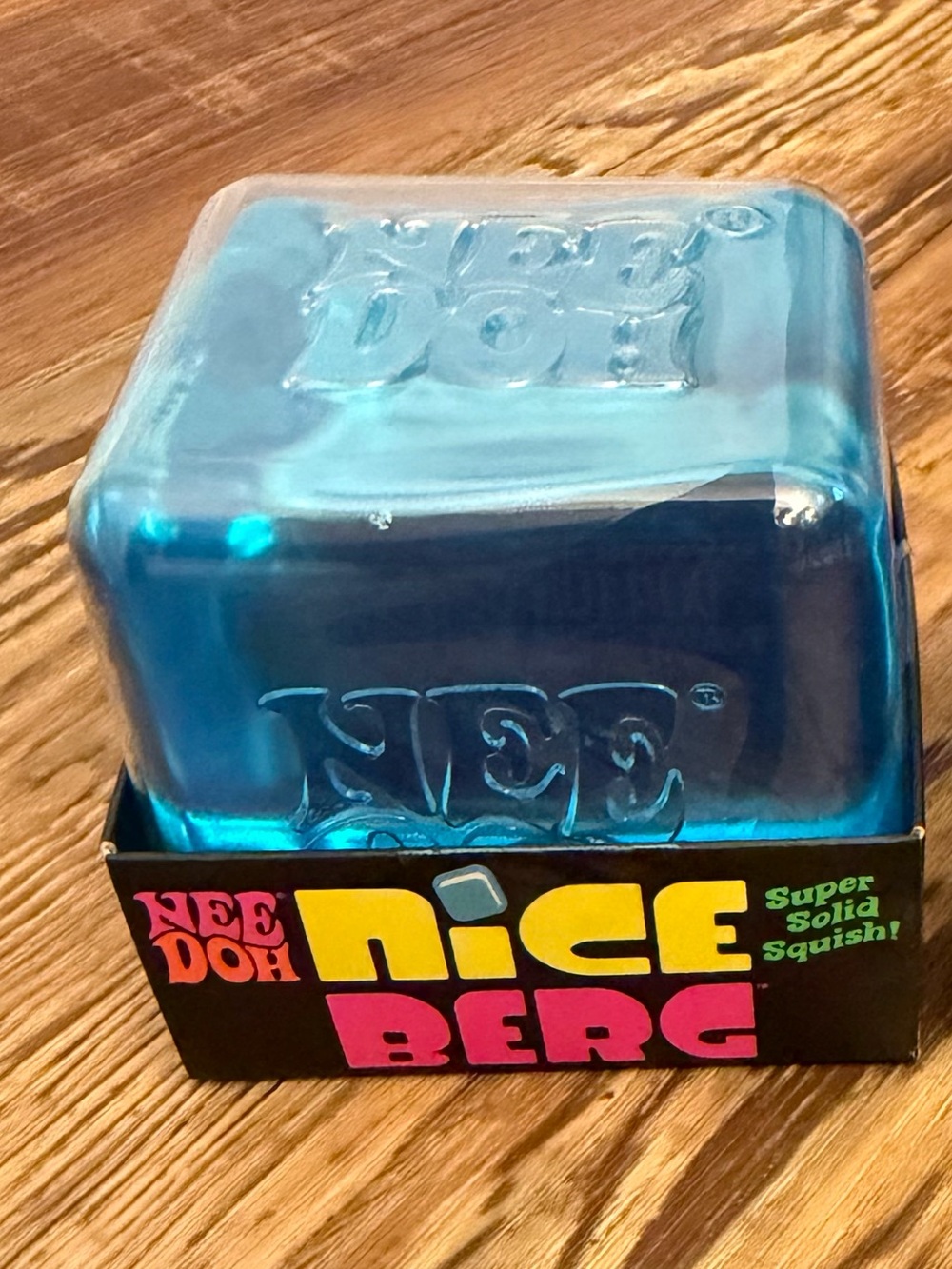NeeDoh Nice Berg Blue Squish Toy